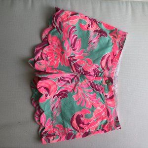Lilly Pulitzer Love Bird Buttercup Shorts